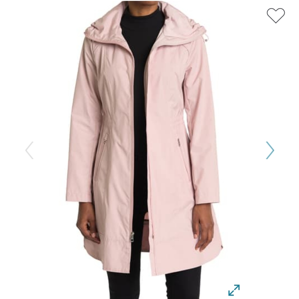 Cole Haan pink weather coat